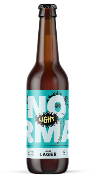 norma light bottle front
